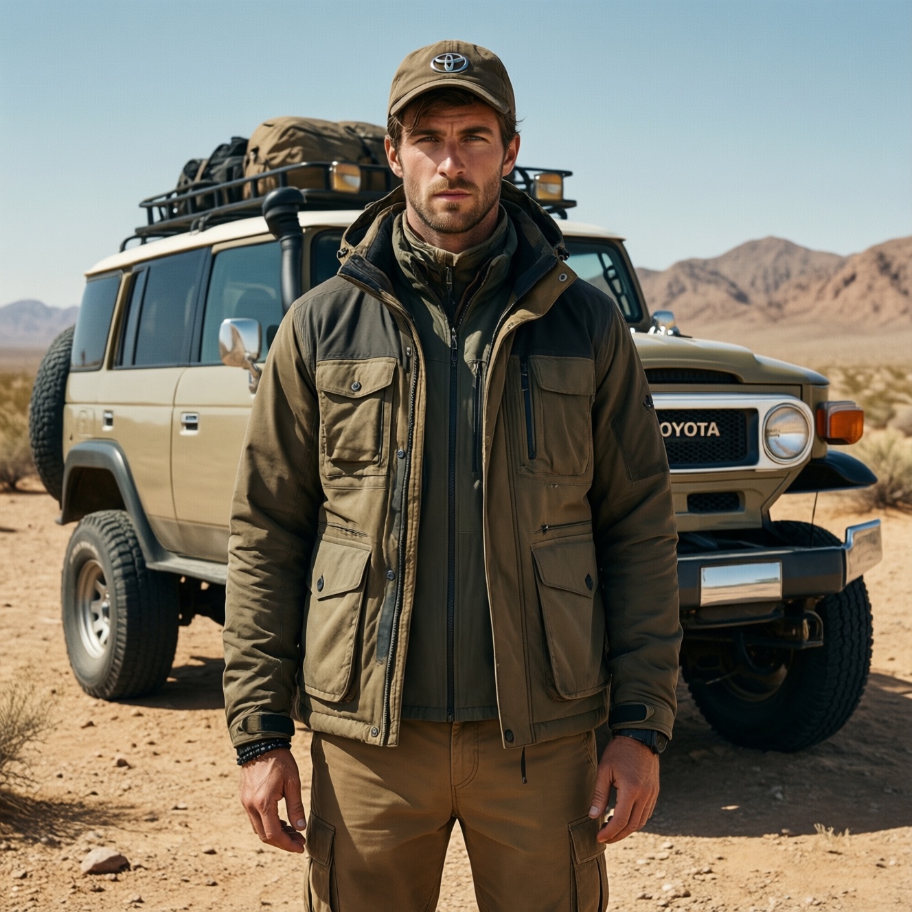 Toyota выпустила коллекцию одежды, посвященную внедорожникам land cruiser